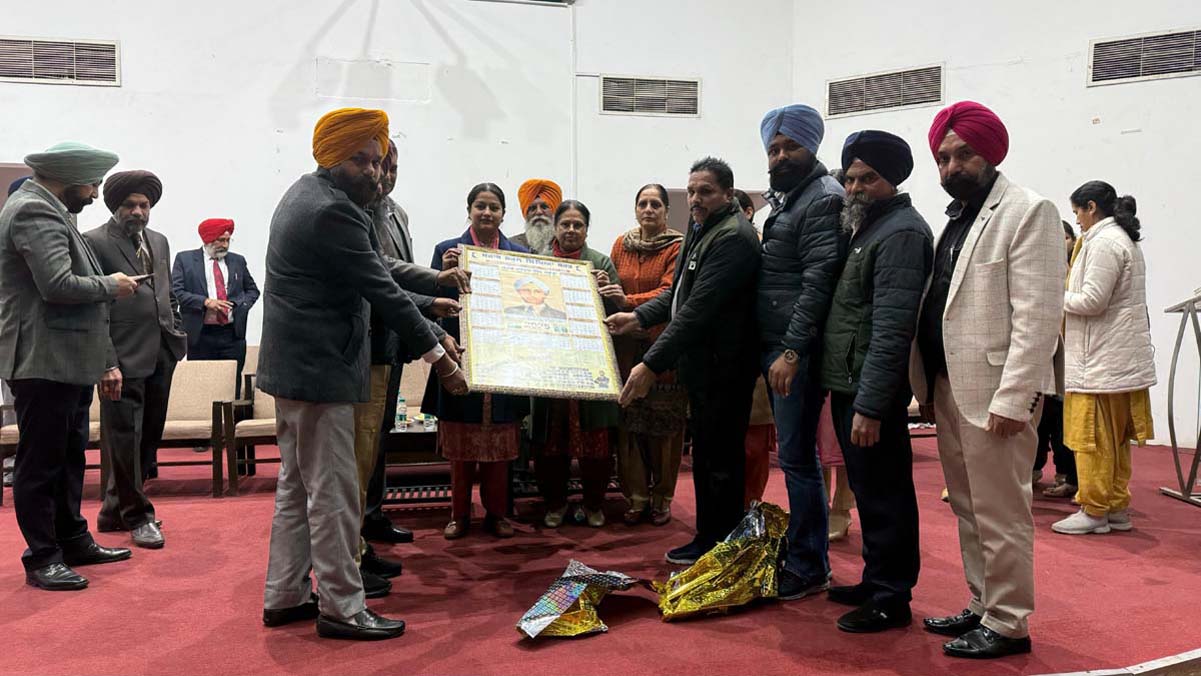 New Year Calendar Released by Daily Wages Employees Union of Punjab School Education Board